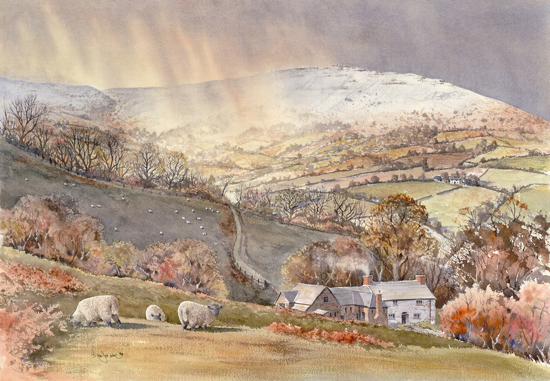 Allan Macdougall Landscape Images | Paintings of Herefordshire | Early ...